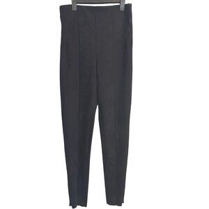 2/$30 ZARA Small Black Faux Suede Skinny High Waist Pants